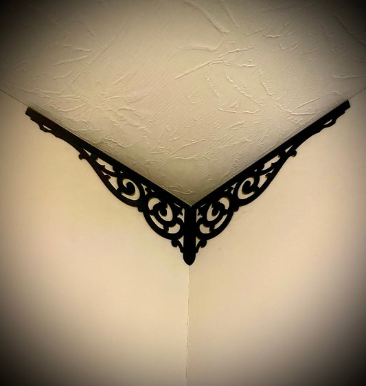 Elegant Wood Corner Accent & Trim | Set of 2 | Elegant Set T