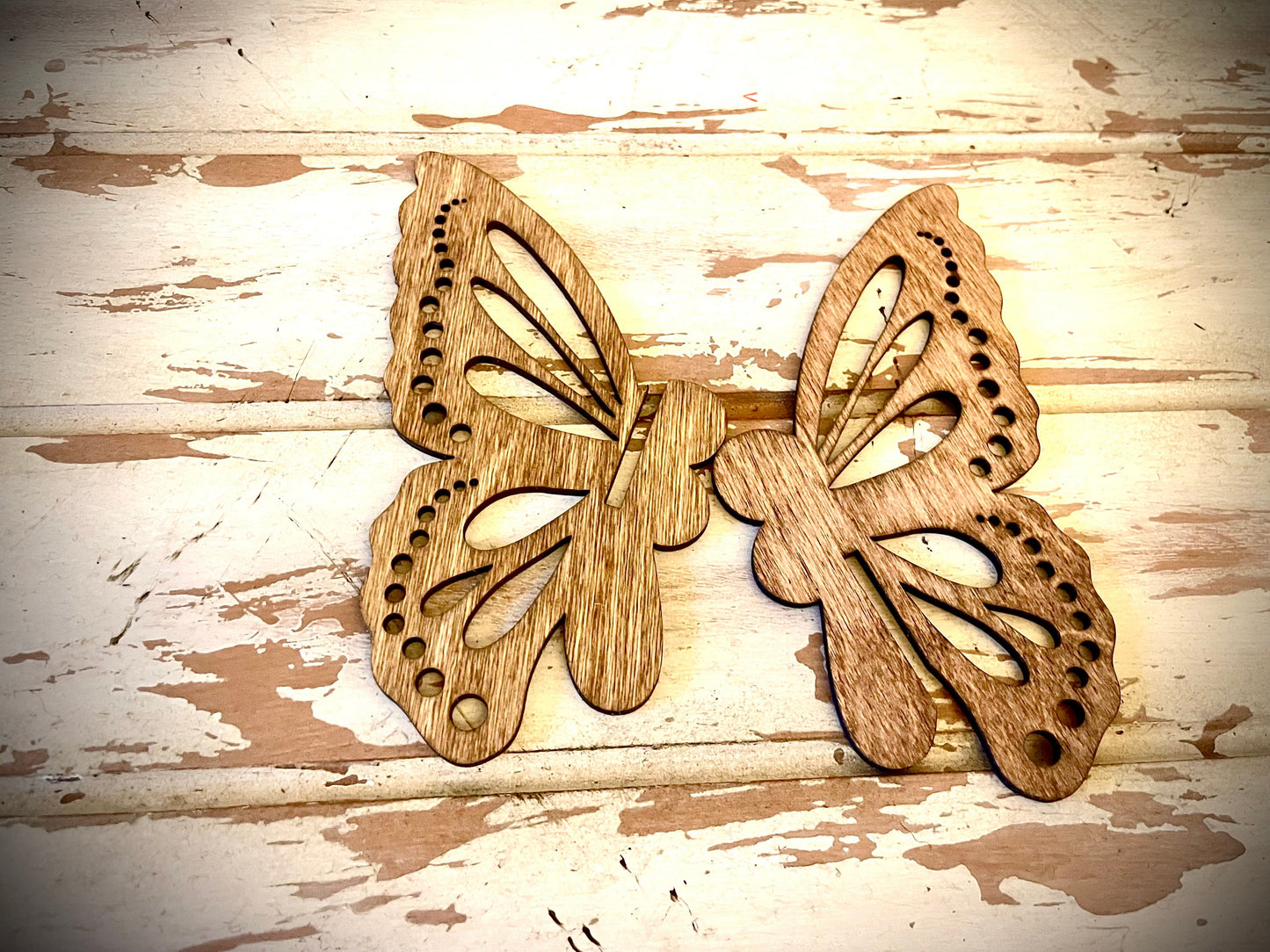 3D Butterfly Wood Tabletop Decor | Wedding Centerpiece | 5 Sizes, 12 Finishes