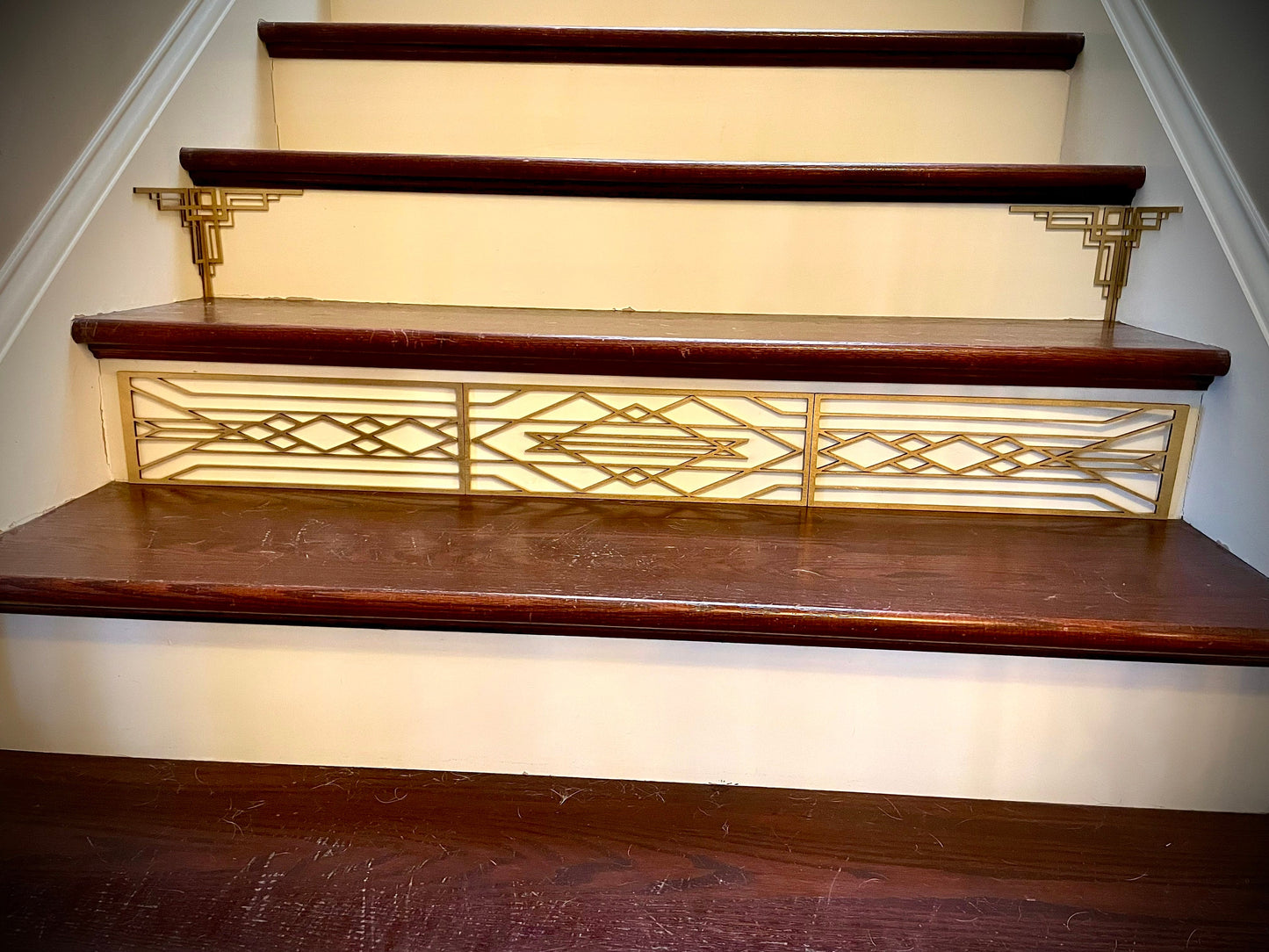 Art Deco Staircase Accents - Set of 3 - Style A