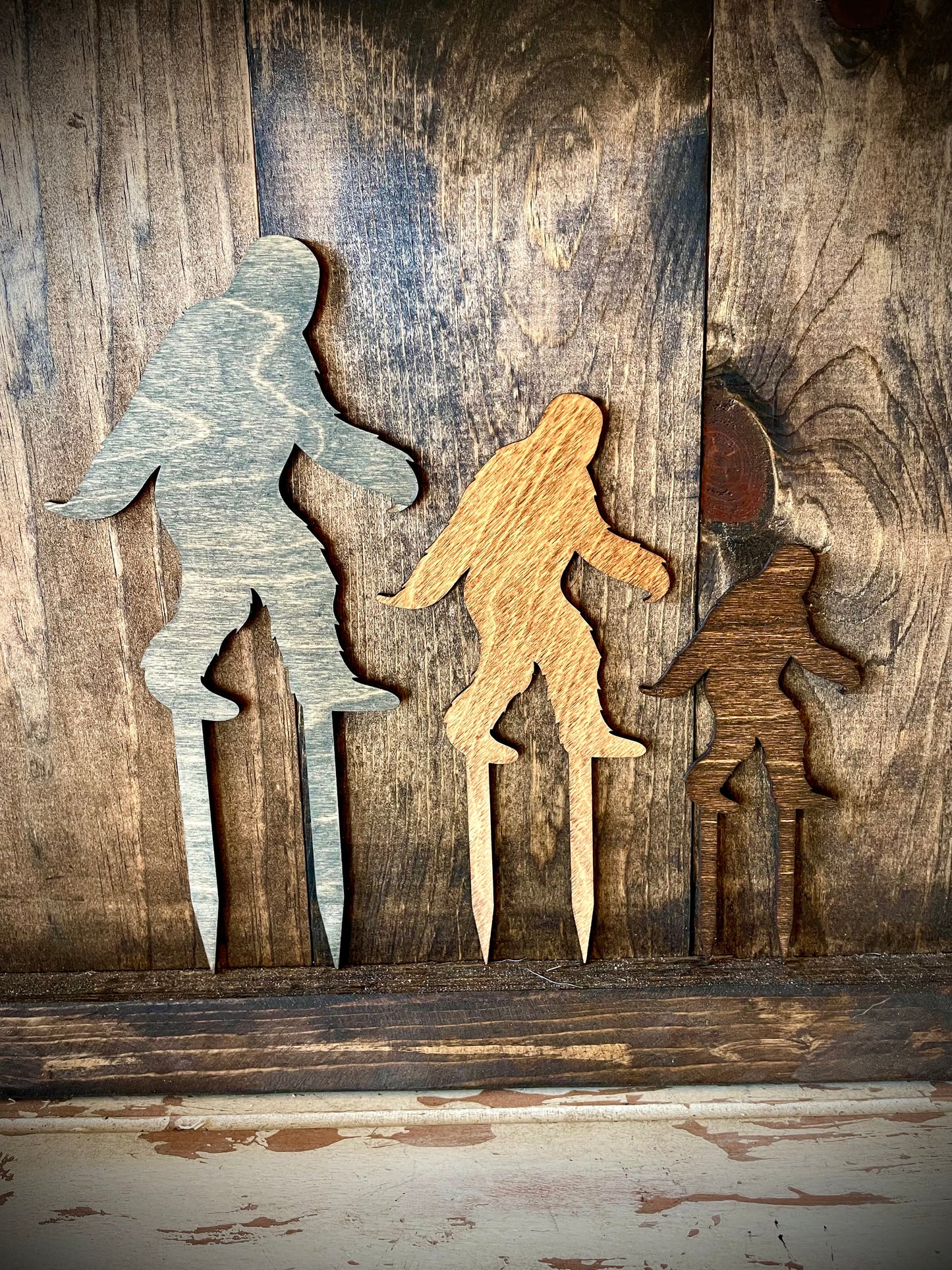 Boho Indoor Plant Trellis | Bigfoot / Sasquatch / Yeti | Multiple Sizes & Finishes
