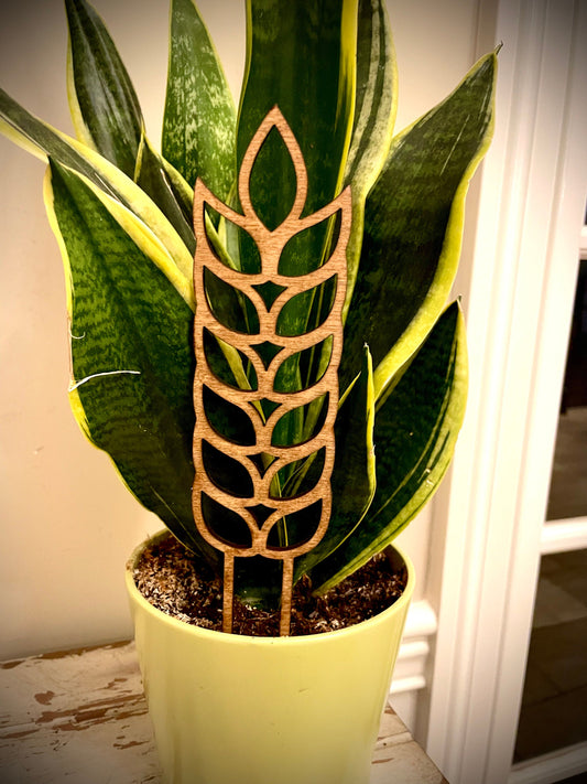 Boho Indoor Plant Trellis | Leaves | Multiple Sizes & Finishes | Style E
