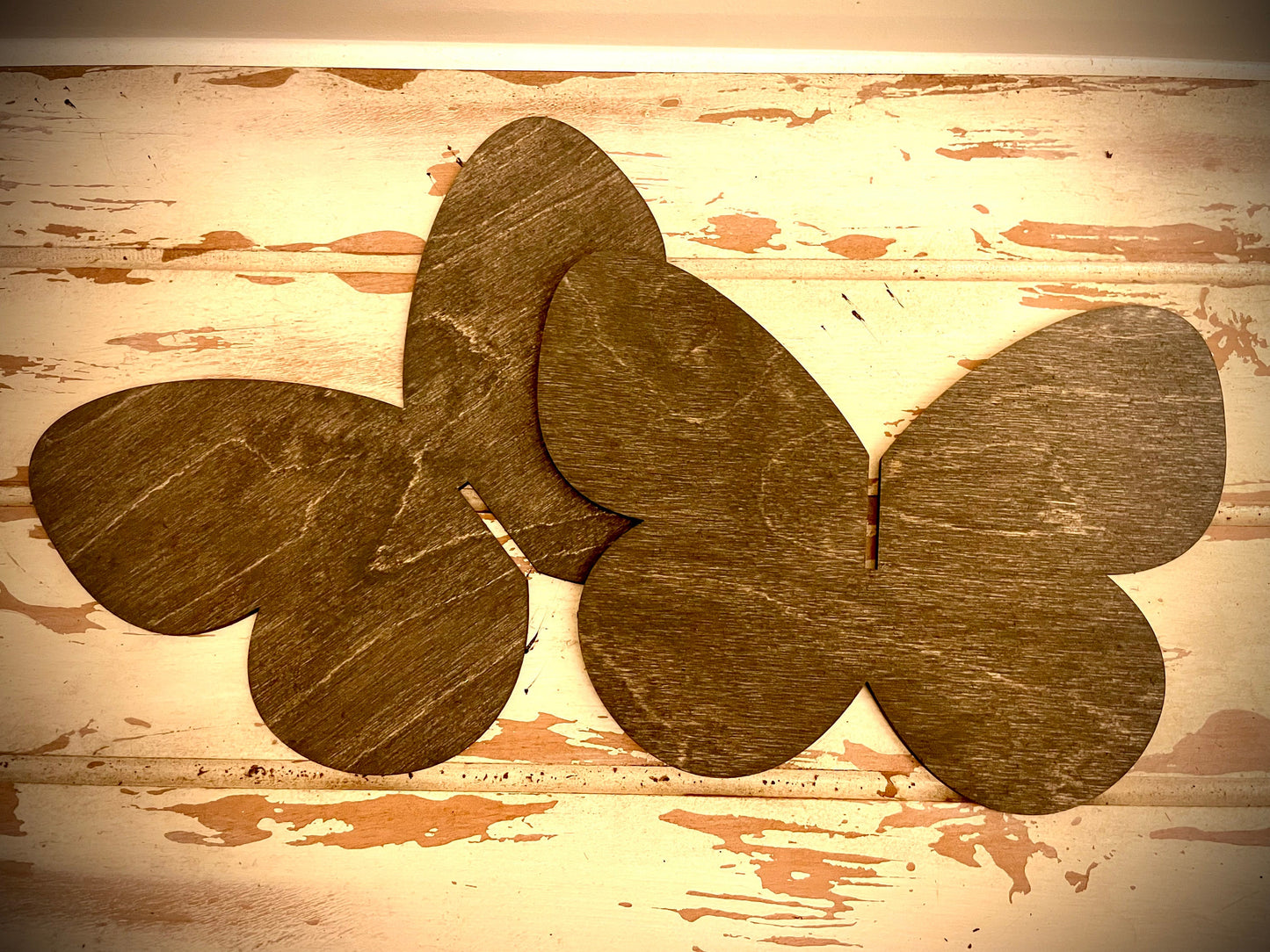 Butterfly Wood Tabletop Decor | Wedding Centerpiece | 3 Sizes, 12 Finishes