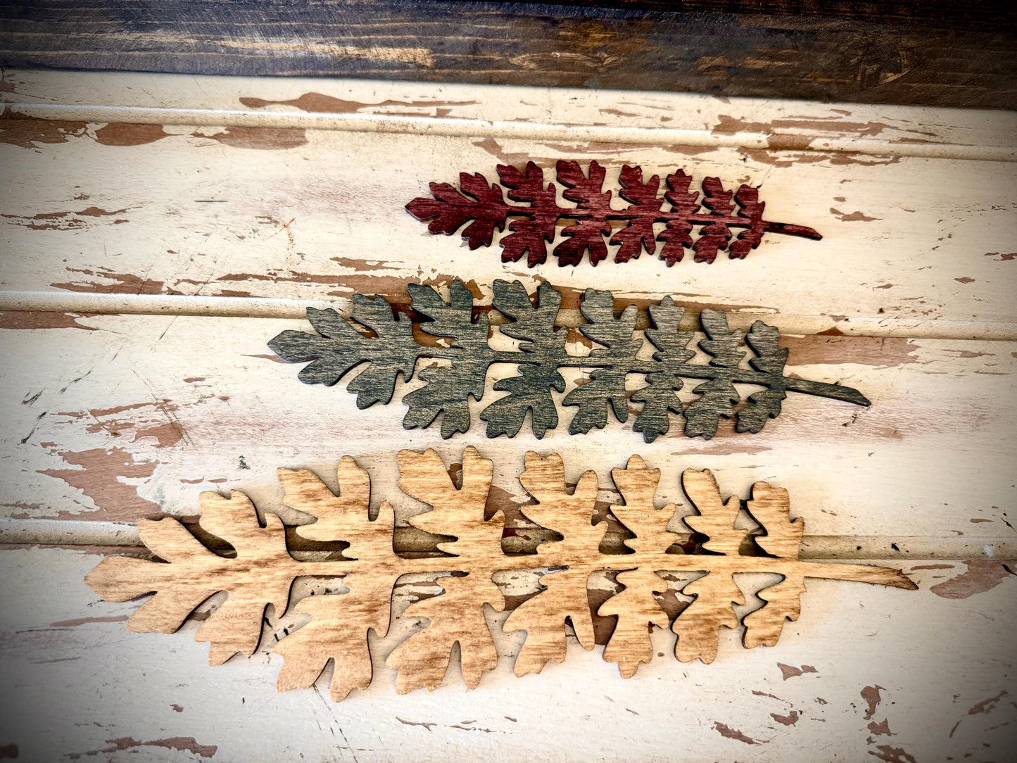 Boho Indoor Plant Trellis | Oak Leaves | Multiple Sizes & Finishes