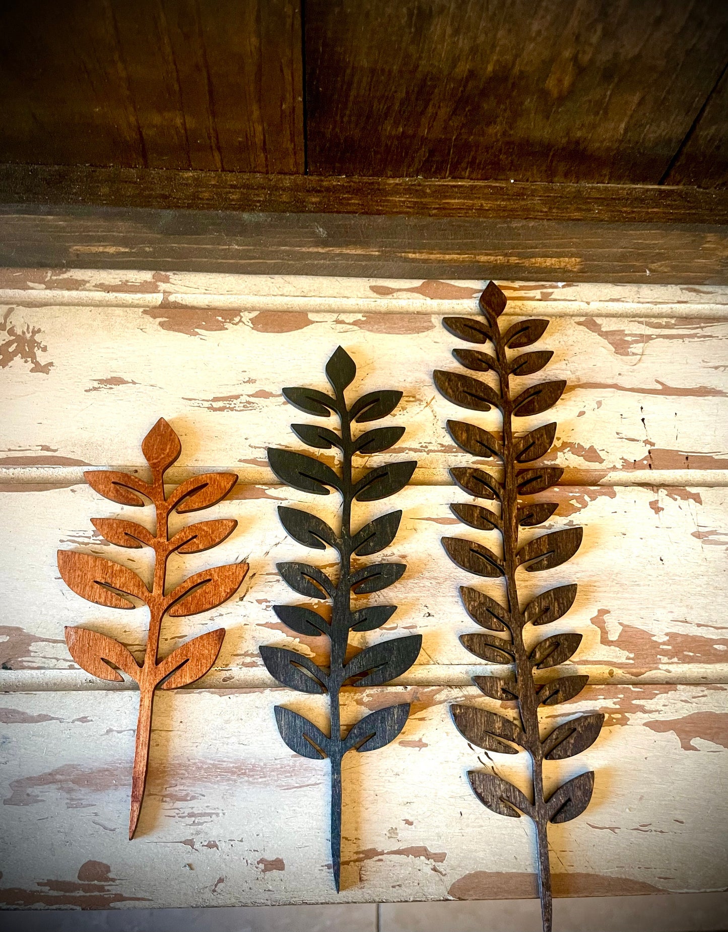 Boho Indoor Plant Trellis | Leafy Vine | Multiple Sizes & Finishes