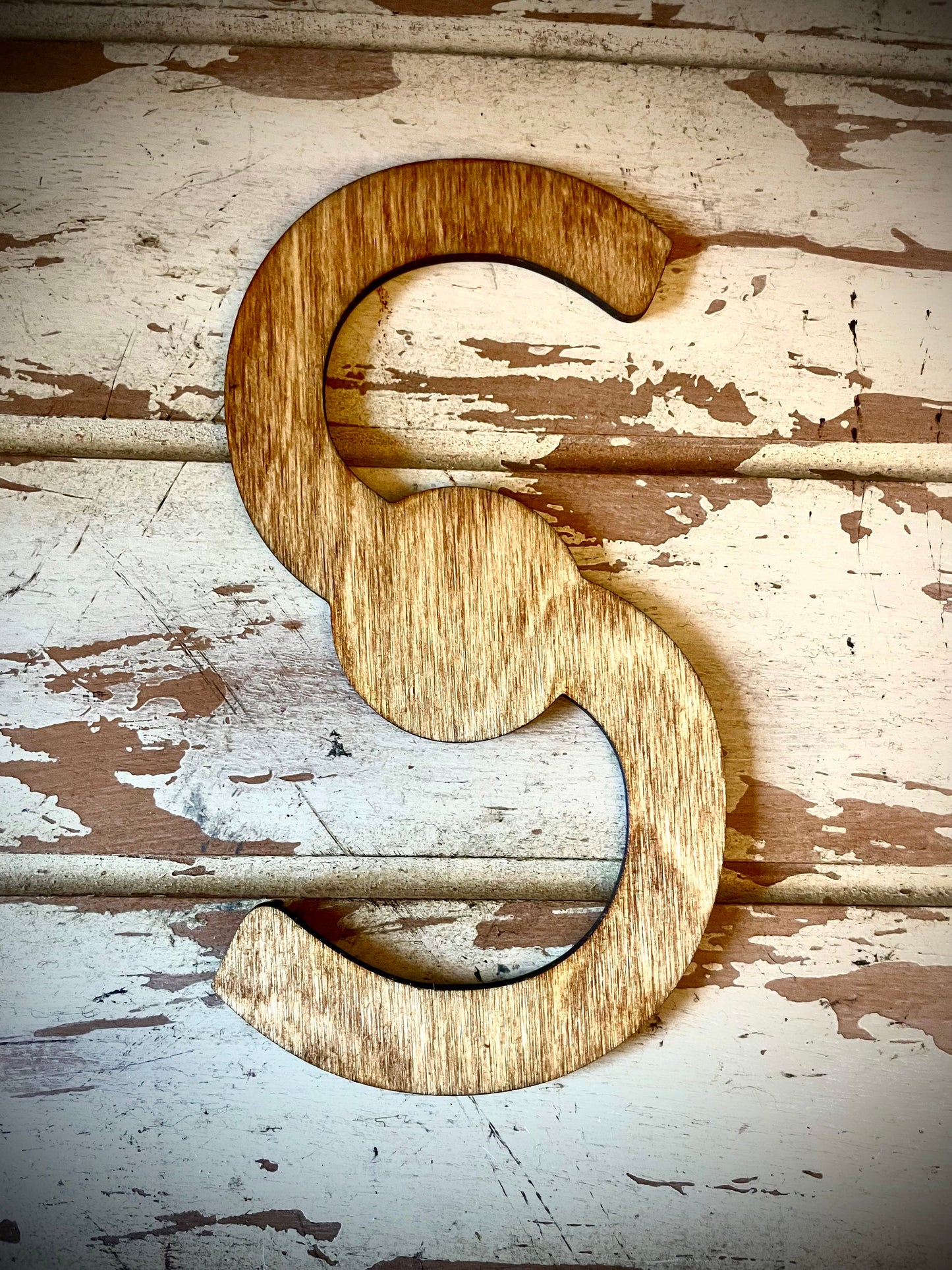 S-Shape Boho Wood Plant Stem Support | Philodendron, Alocasia & Monstera | Multiple Sizes & Finishes