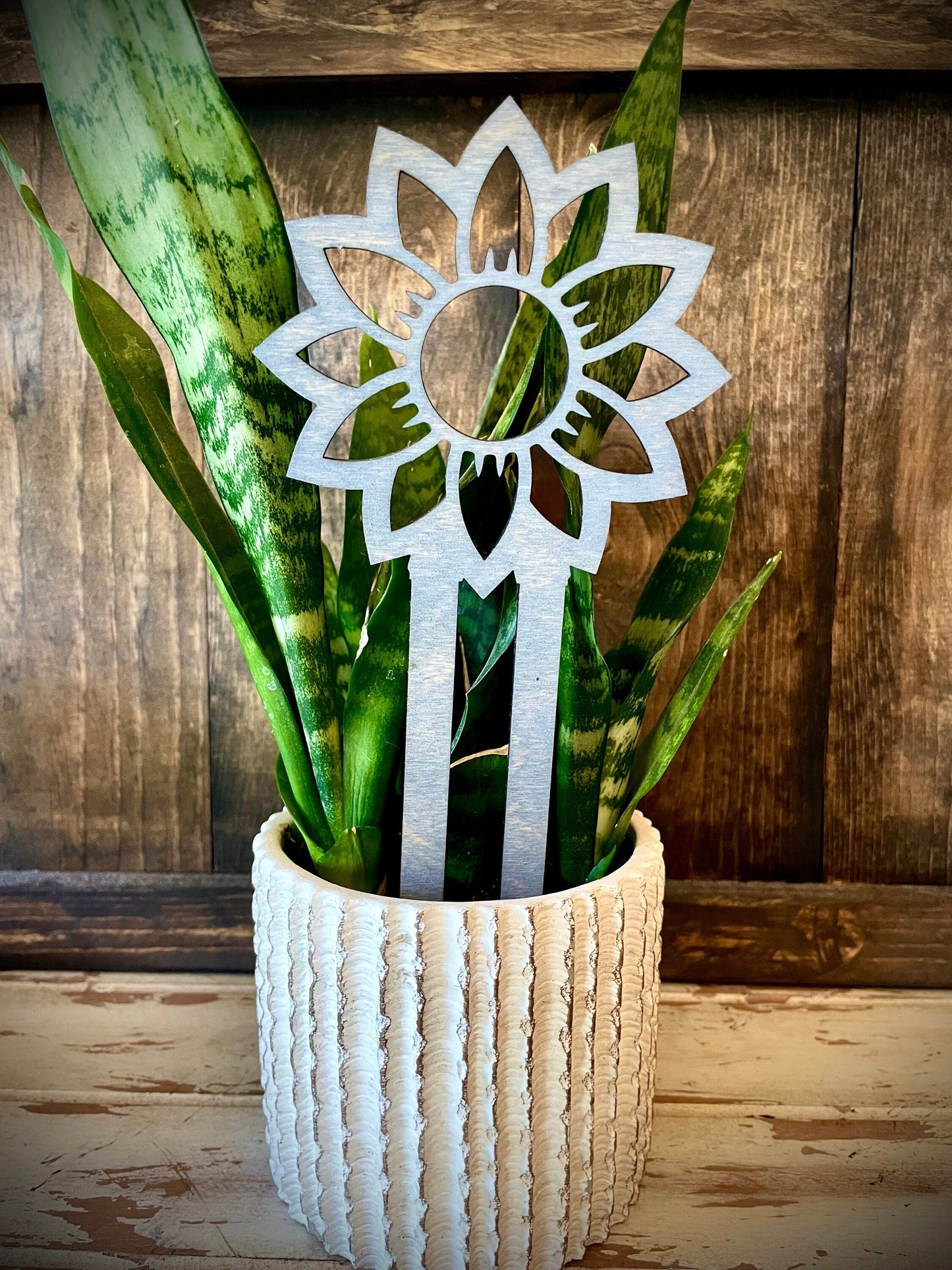 Boho Indoor Plant Trellis | Sunflower | Multiple Sizes & Finishes
