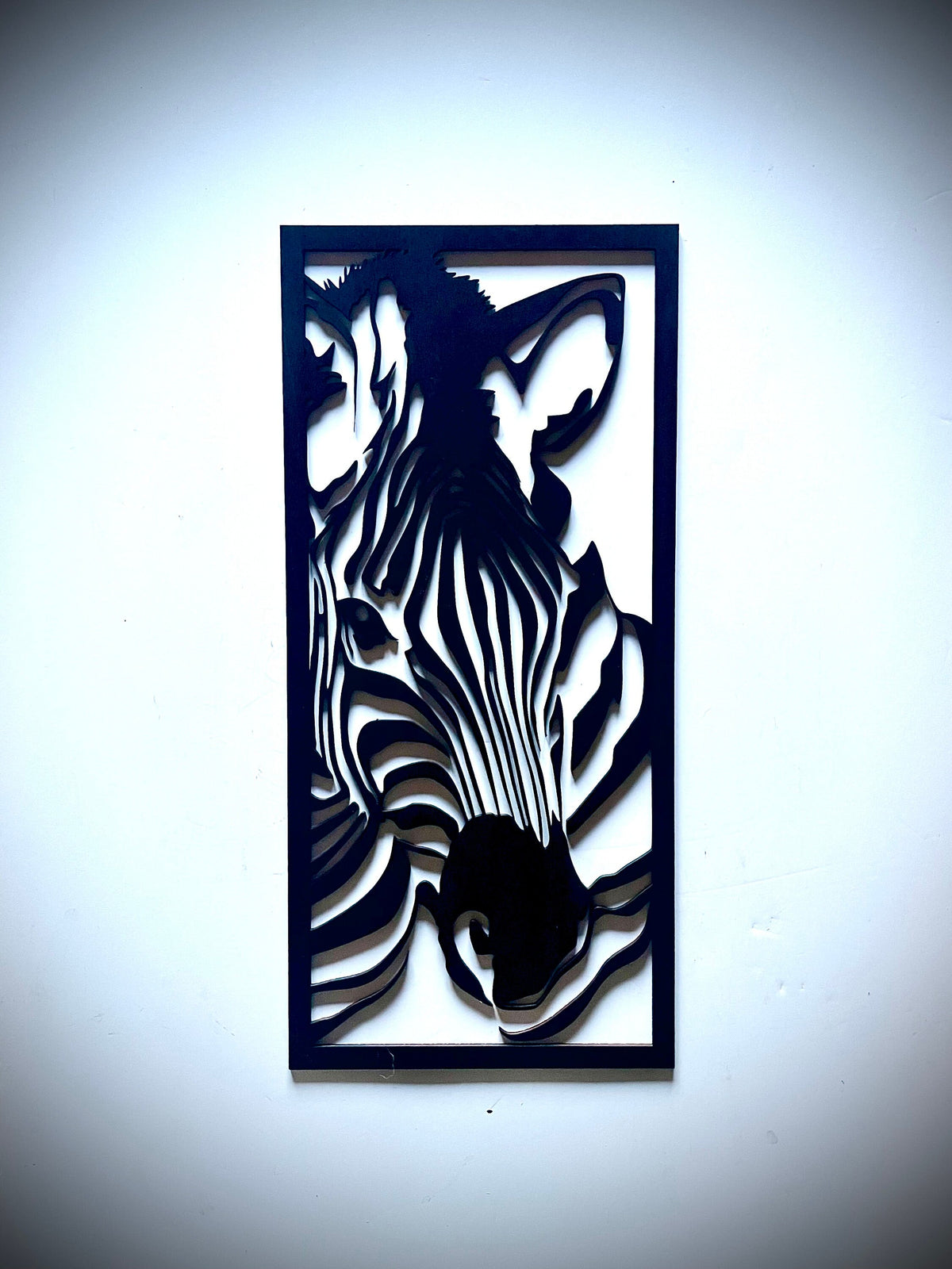 Zebra Wood Wall Art | 3-Panel Set | Black & Multiple Finishes