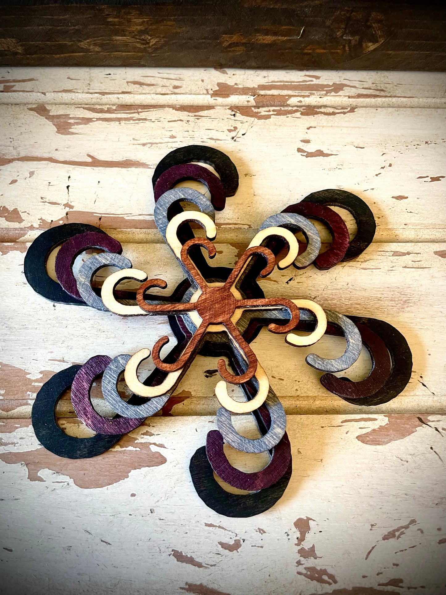 Boho Wood Plant Stem Support | Philodendron, Alocasia & Monstera | Multiple Sizes & Finishes