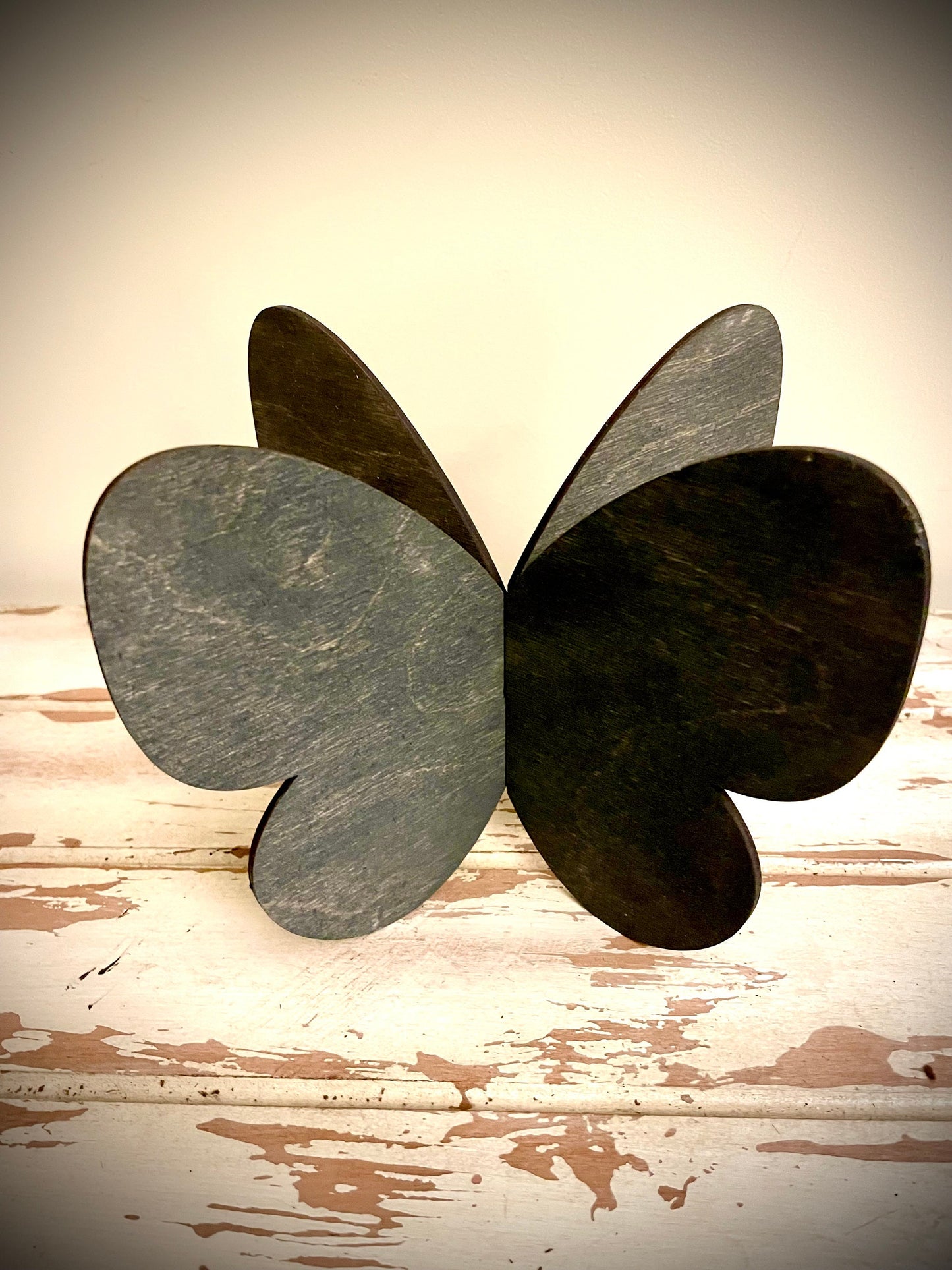 Butterfly Wood Tabletop Decor | Wedding Centerpiece | 3 Sizes, 12 Finishes