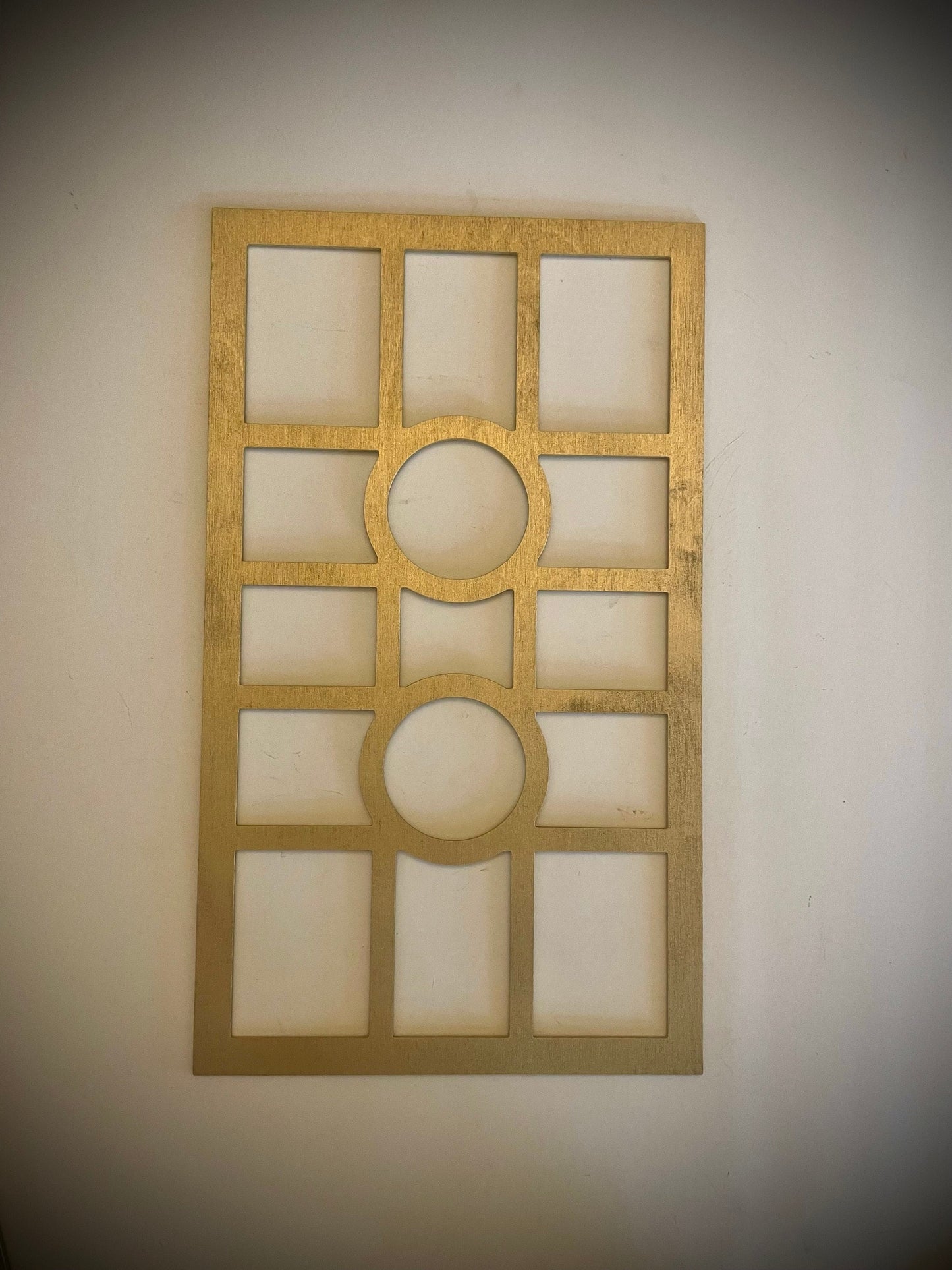 Boho Modern Art Deco Panels Wood Wall Art | 3-Panel Set | Multiple Sizes & Finishes | Style W