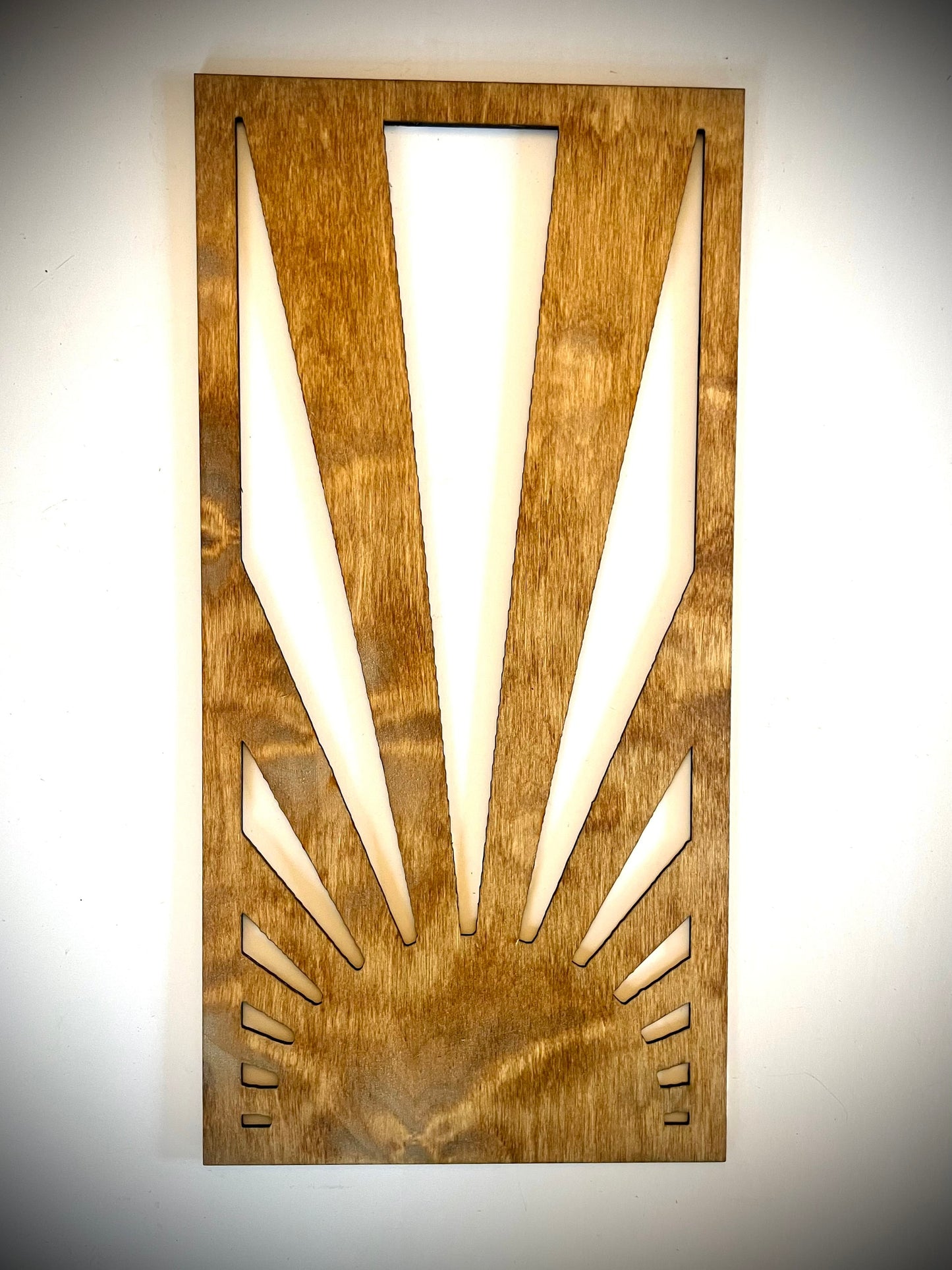 Rays of Sunshine Mandala Wood Wall Art | 3-Panel Set | Multiple Sizes & Finishes