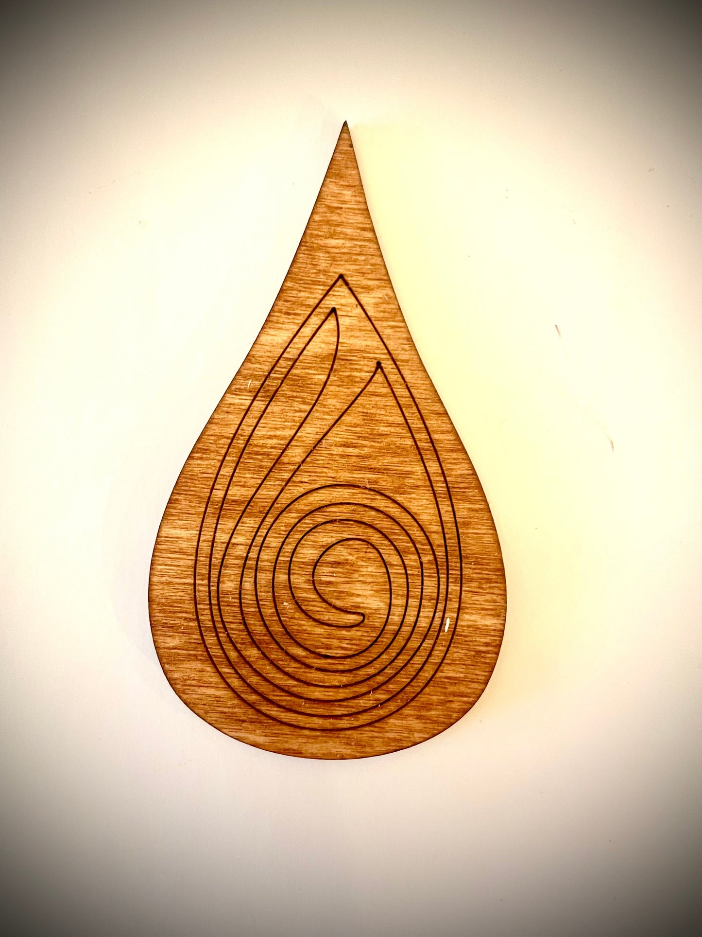 Boho 4 Elements Earth Water Wind Fire Wood Teardrop Magnet Set | Set of 4 | 12 Finishes | Boho Gift