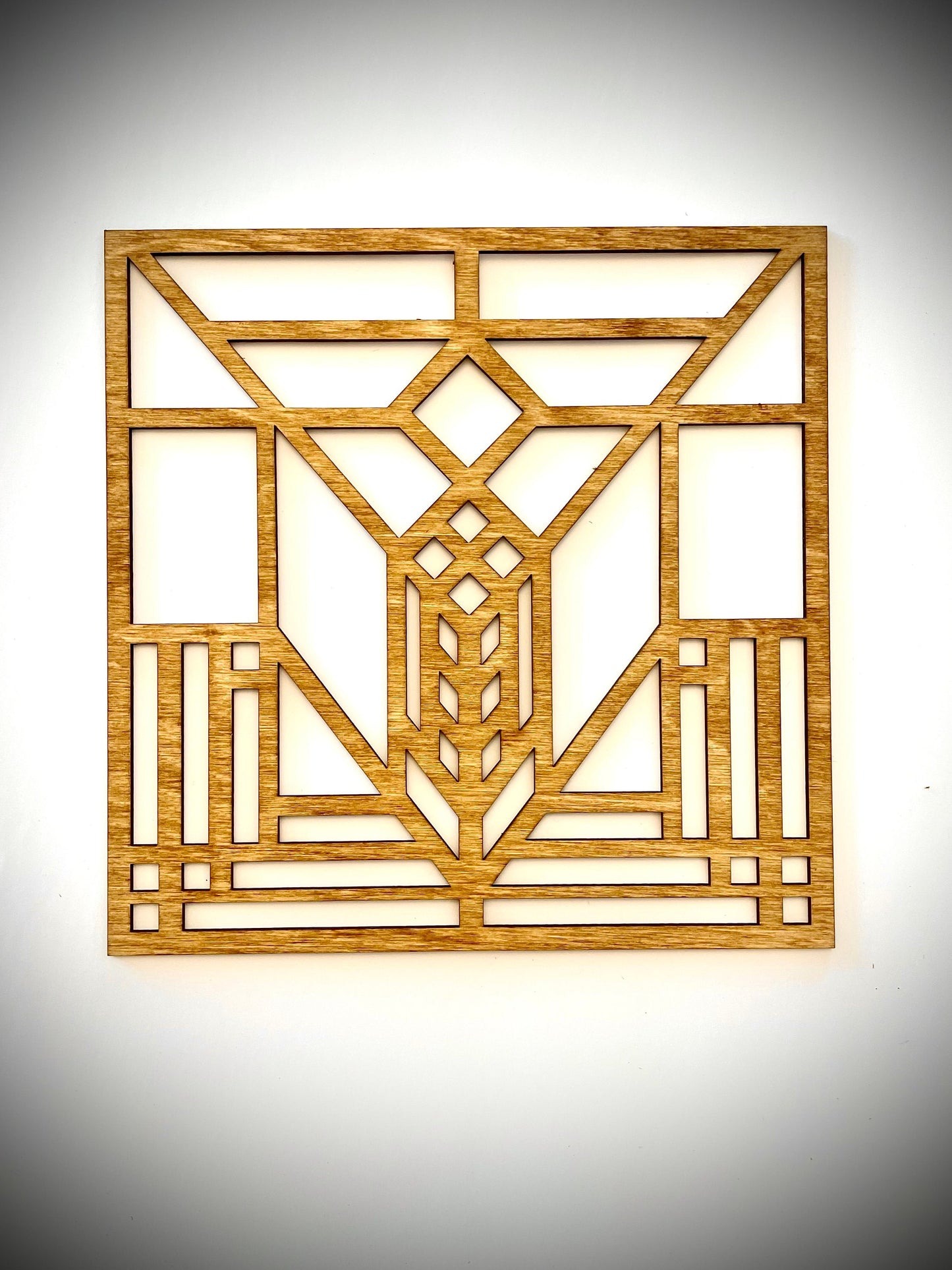 Boho Modern Art Deco Art Deco Geometry wood wall art, 3 panel in multiple sizes and finishes, decor wall art original -C