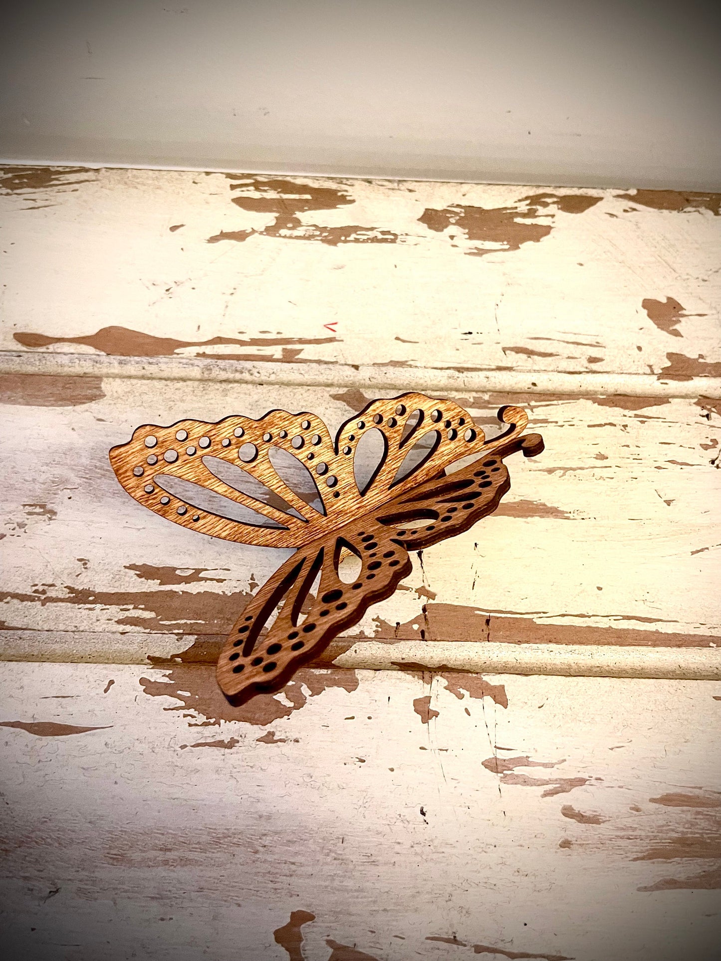 3D Butterfly Wood Tabletop Decor | Wedding Centerpiece | 5 Sizes, 12 Finishes