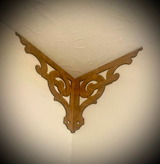 Elegant Wood Inside Corner Accent & Trim | Set of 2 | Elegant Set B