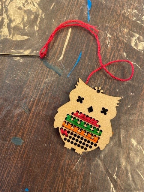 Cross Stitch Mini Owl Wood Blanks | Assorted Quantities