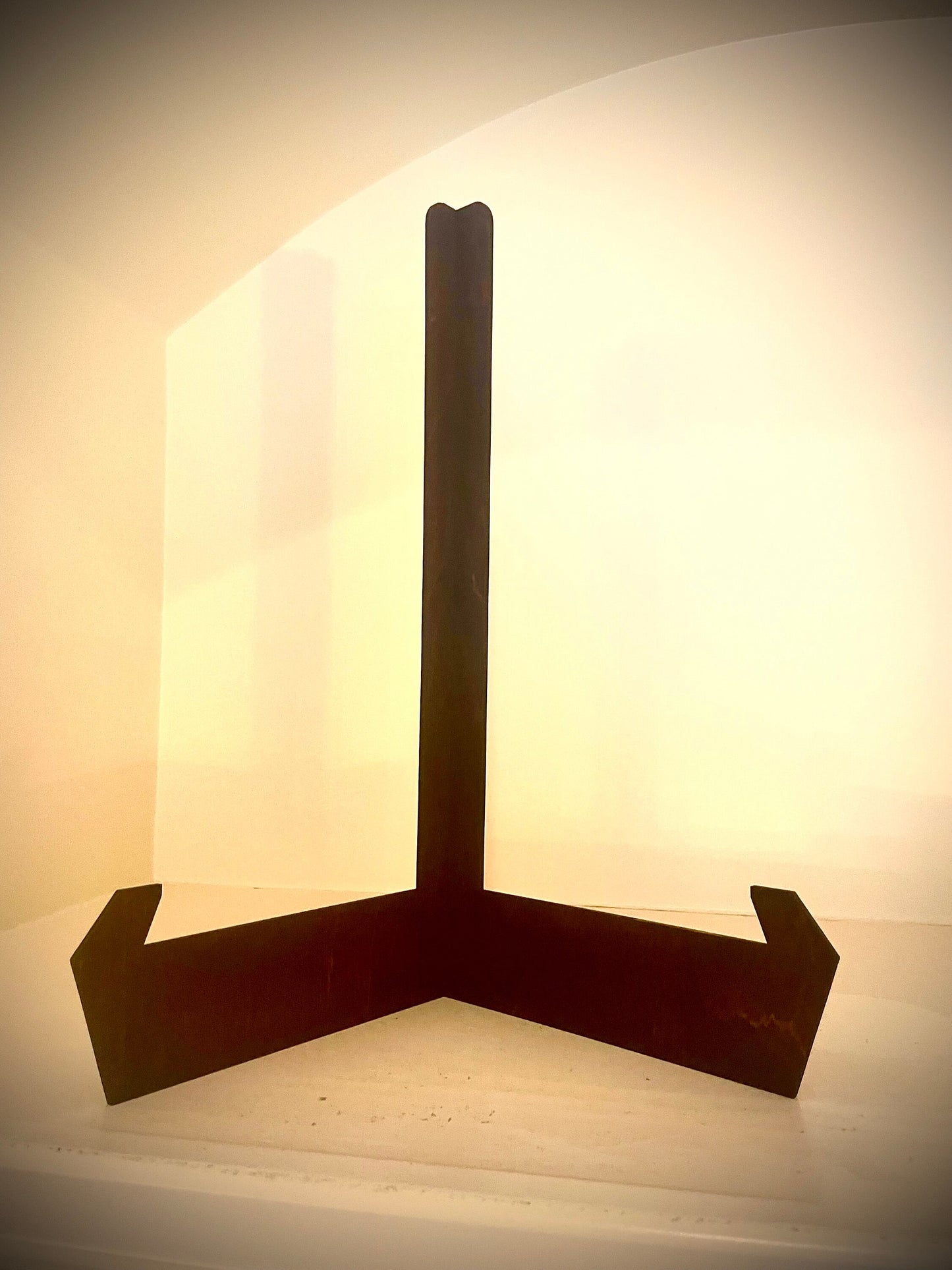 Wide Stance Wood Display Easel | Art, Photo & Plate Stand | 5 Sizes, 12 Finishes