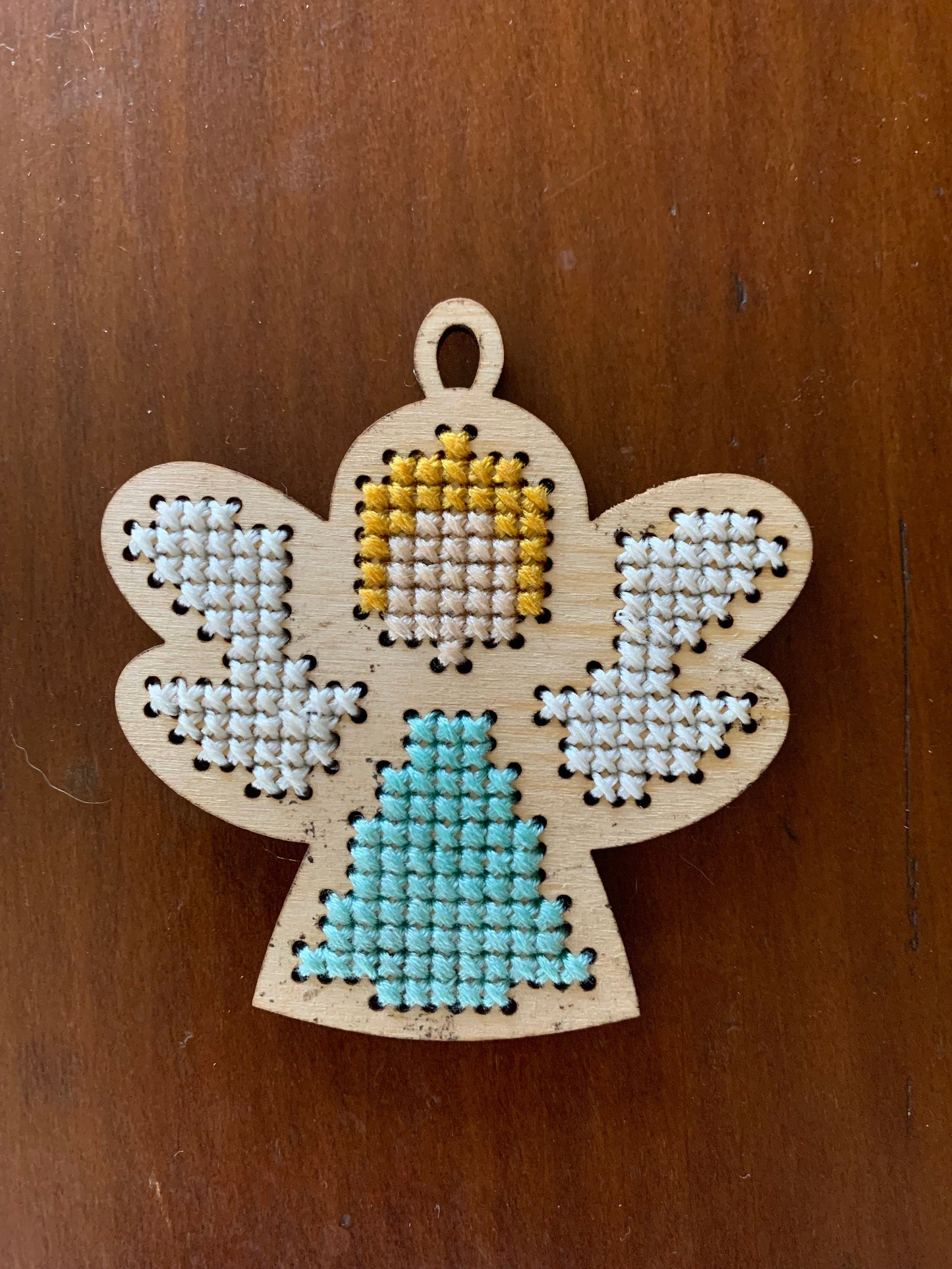 Cross Stitch Angel Christmas Ornament Wood Blanks | Assorted Quantities