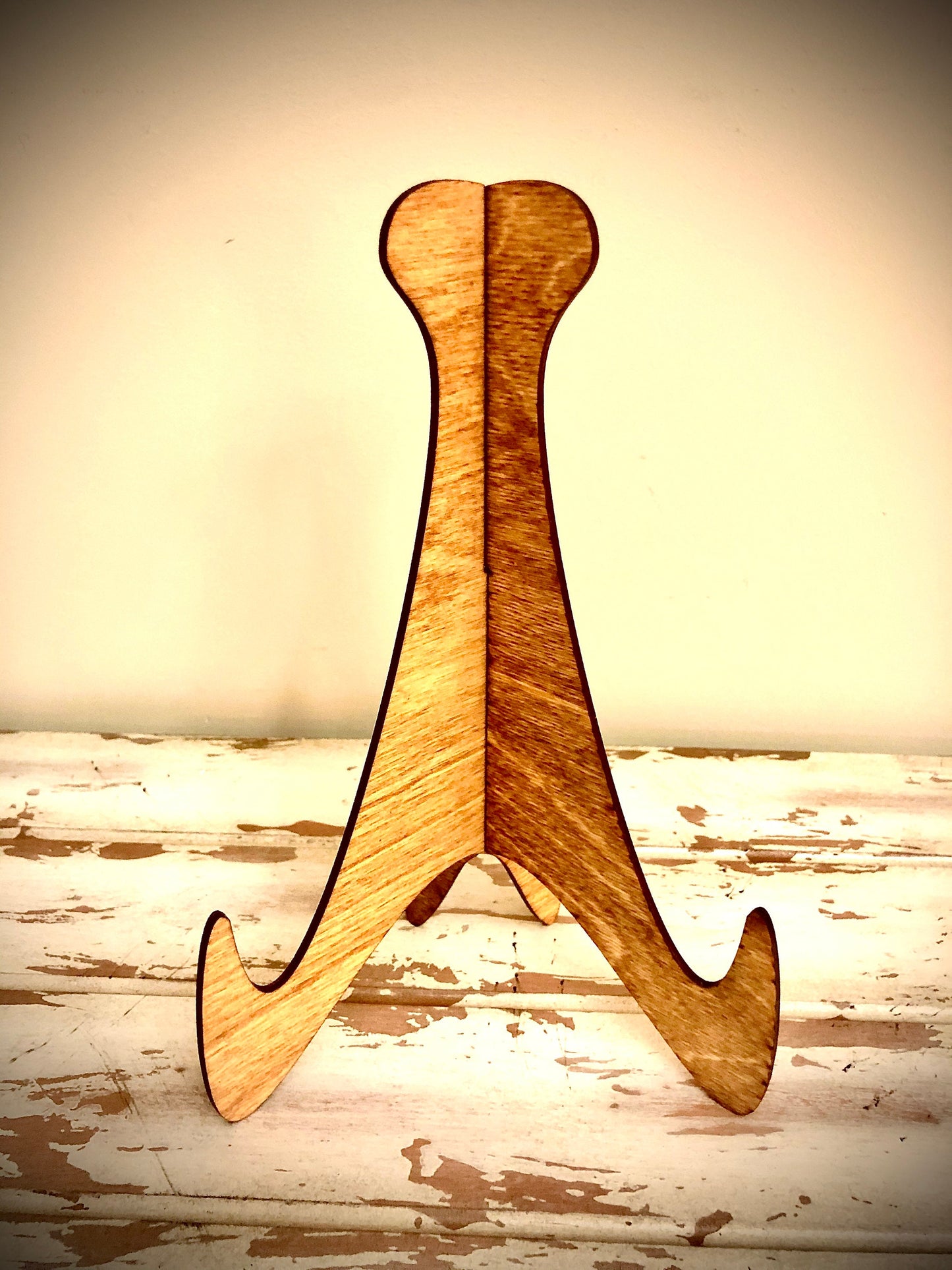 Wood Display Easel | Art, Photo & Plate Stand | 4 Sizes, 12 Finishes