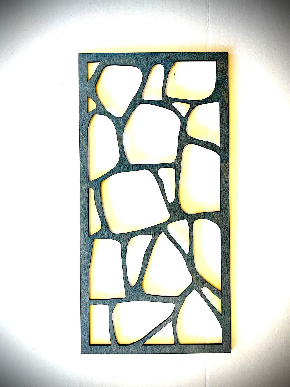 Boho Abstract Stones wall art, 3 panel available in multiple sizes and finishes Set A, decor wall art original