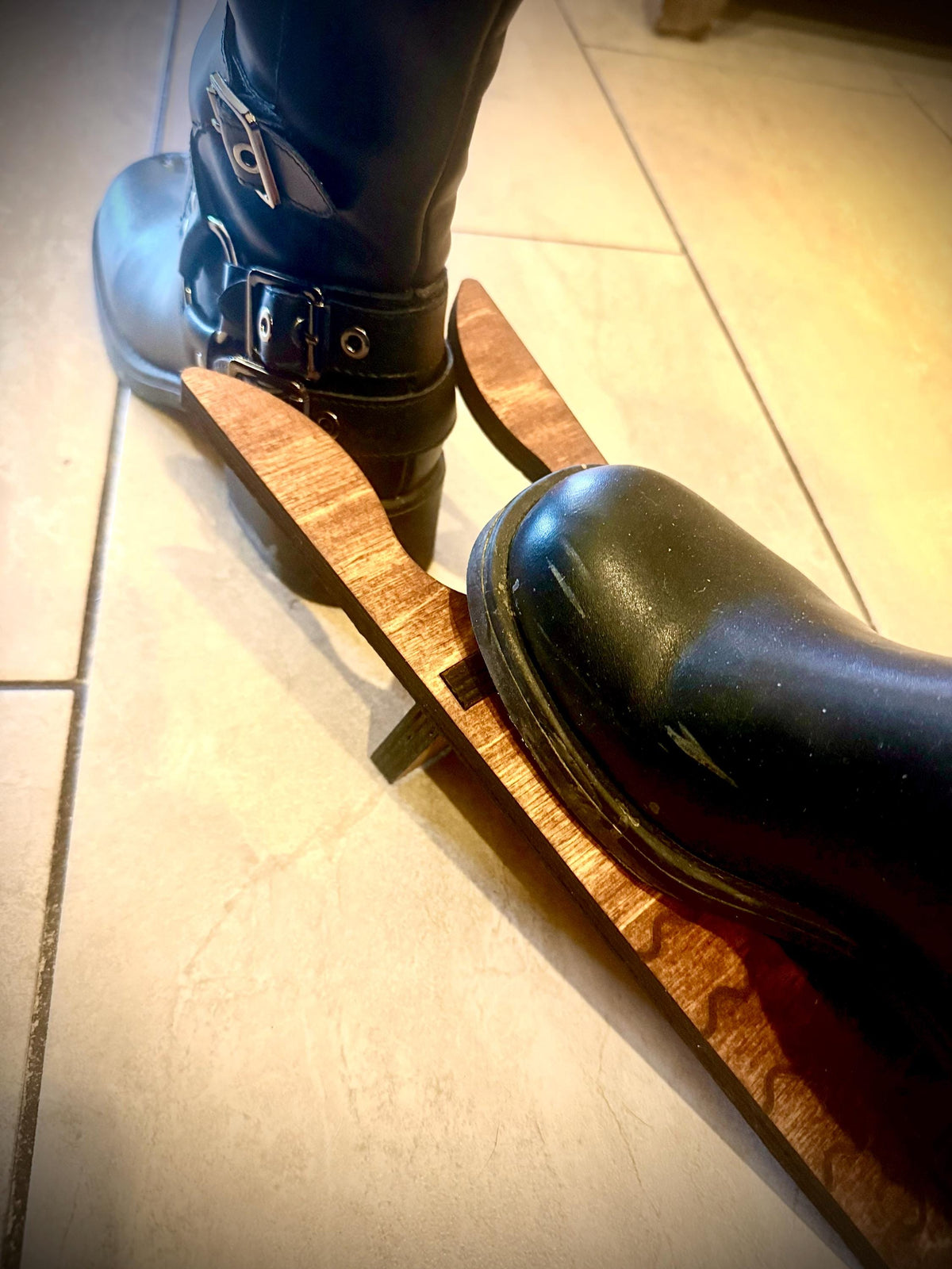 Personalized boot jack with options for name, logo and more available in 12 finishes.
