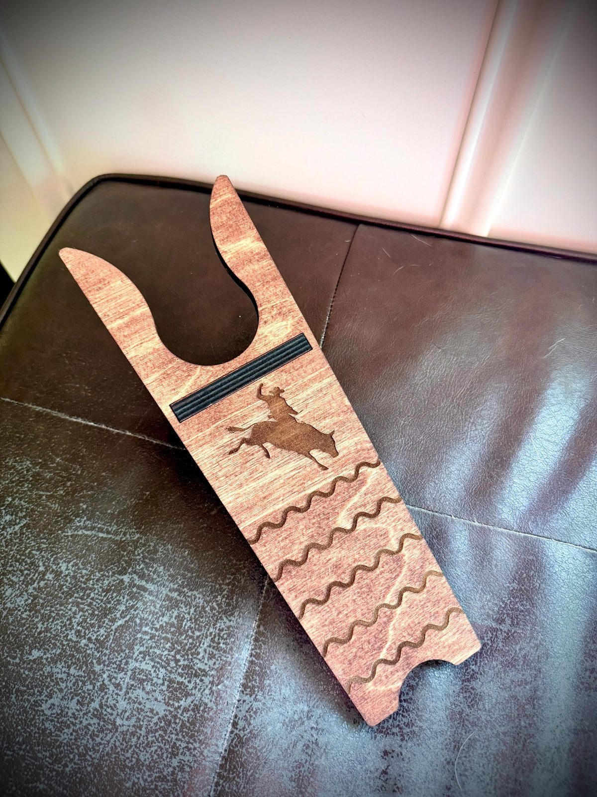 Personalized boot jack with options for name, logo and more available in 12 finishes.