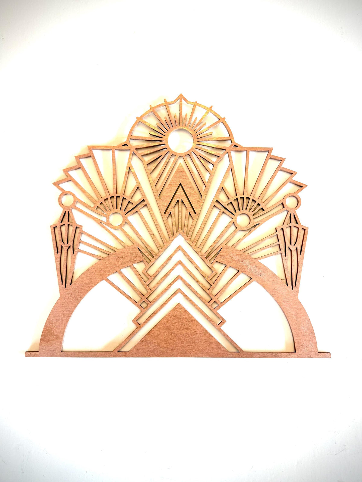Art Deco Marquees Wood Wall Art | 3-Panel Set | Multiple Sizes & Finishes | Set C